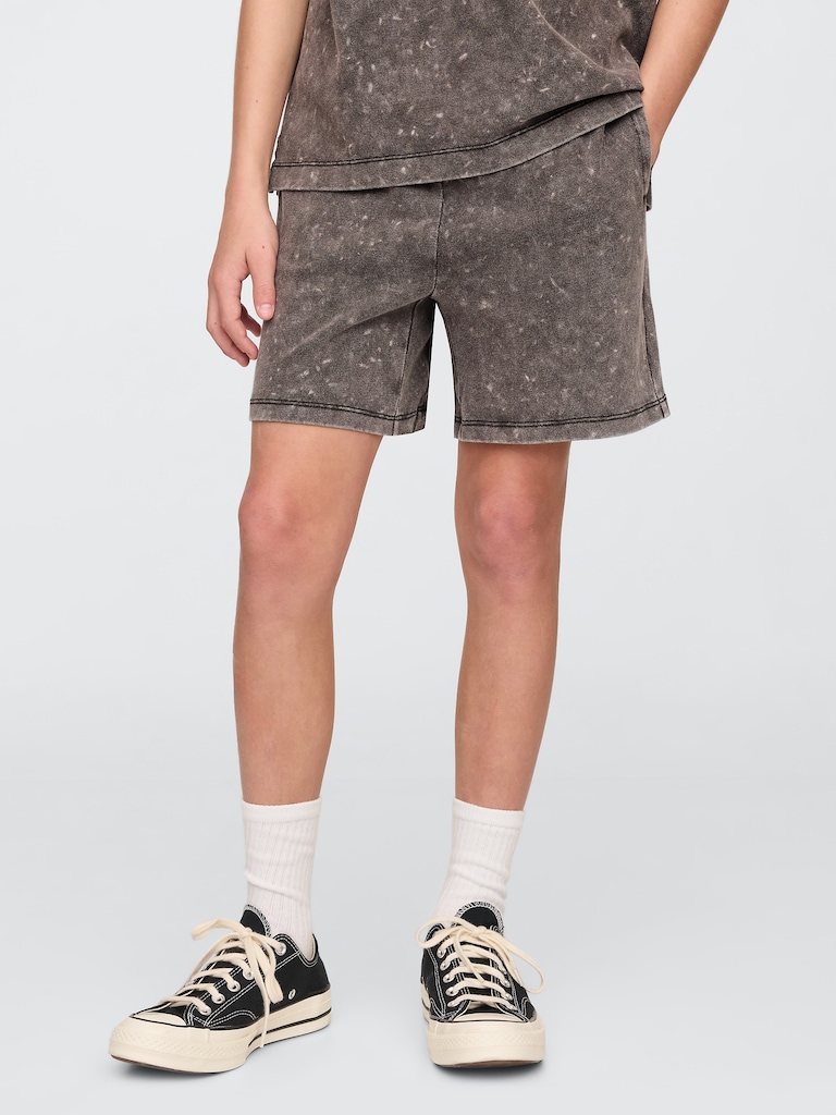 Kids 5" Washed Easy Shorts