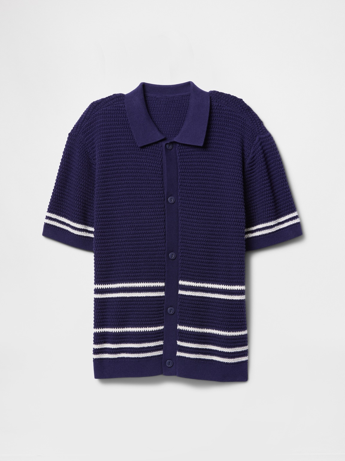 Kids Relaxed Crochet Shirt