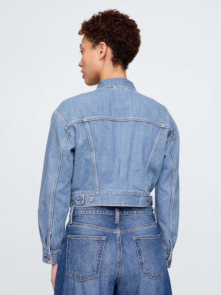 UltraSoft Icon Denim Crop Jacket