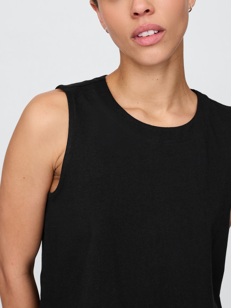 Heavyweight Shell Tank Top