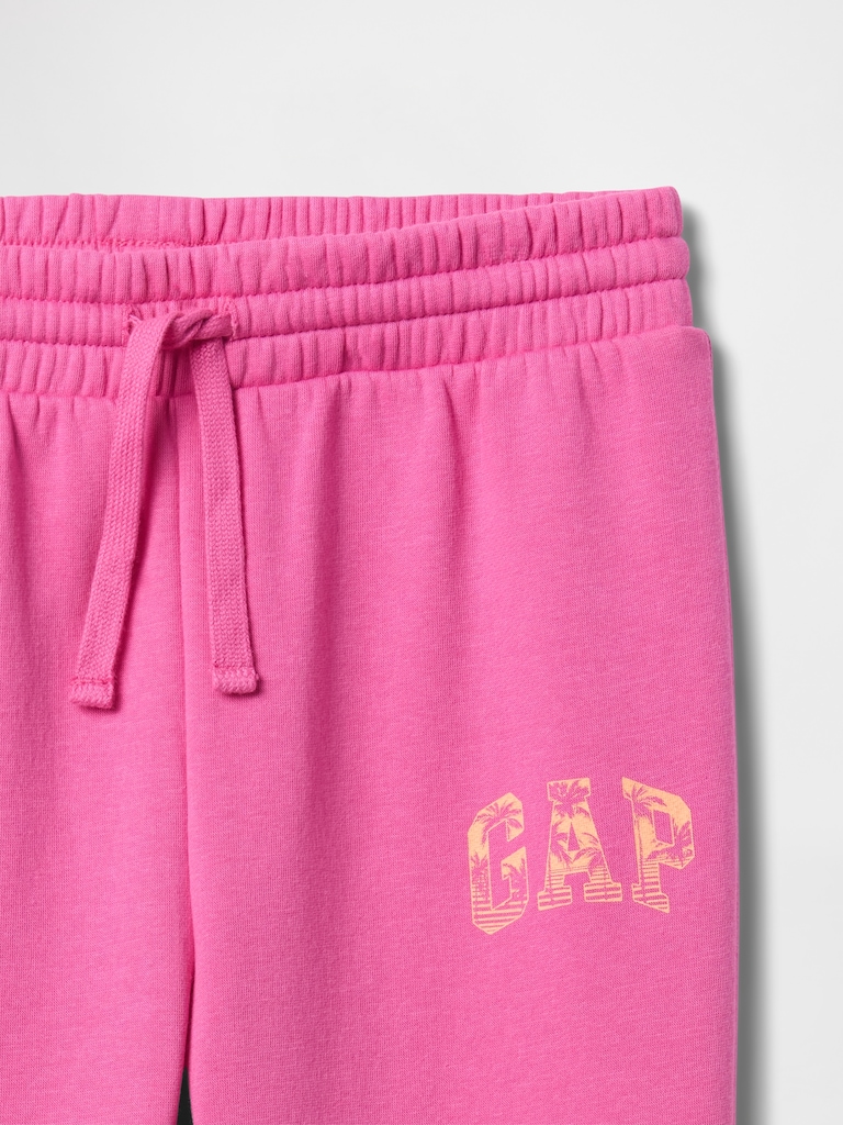 Kids Relaxed Gap Logo Bootcut Sweatpants