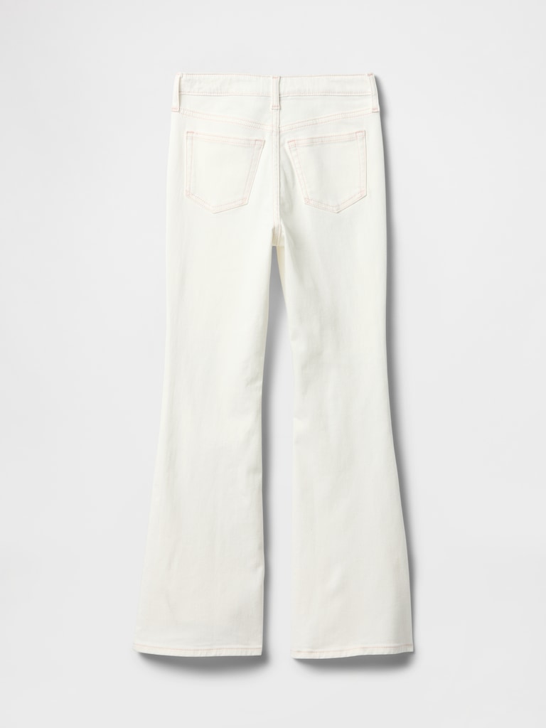 Kids High Rise '70s Flare Jeans