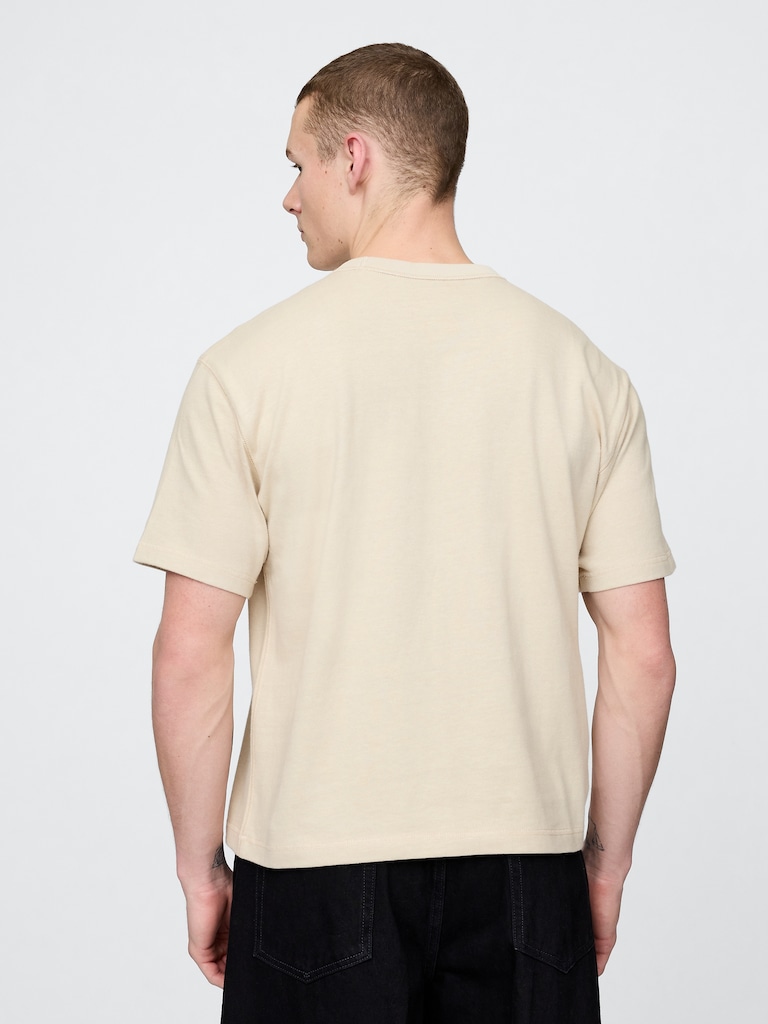 Adult Heavyweight Crop T-Shirt
