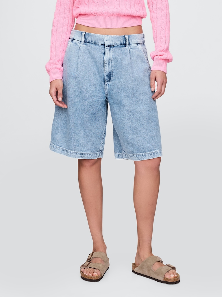 365 High Rise UltraSoft Longline Trouser Shorts