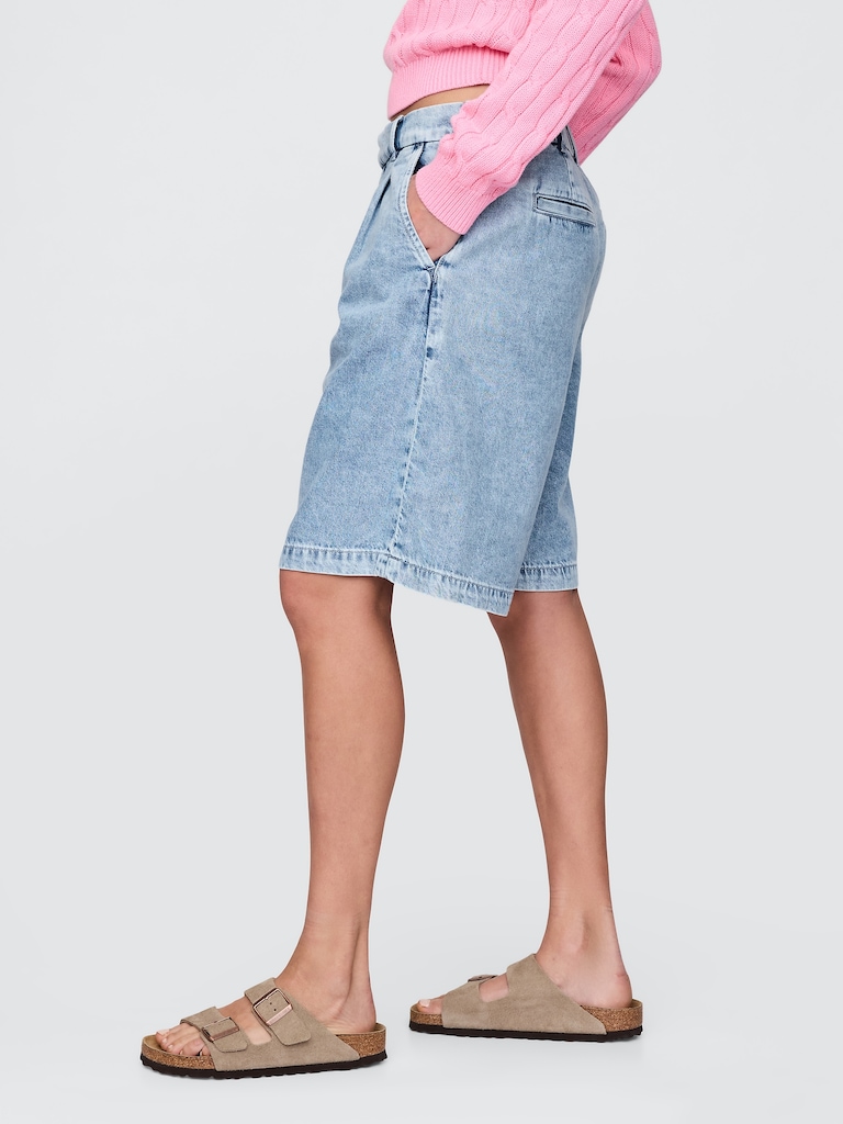 365 High Rise UltraSoft Longline Trouser Shorts