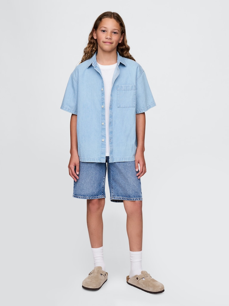 Kids Denim Shirt