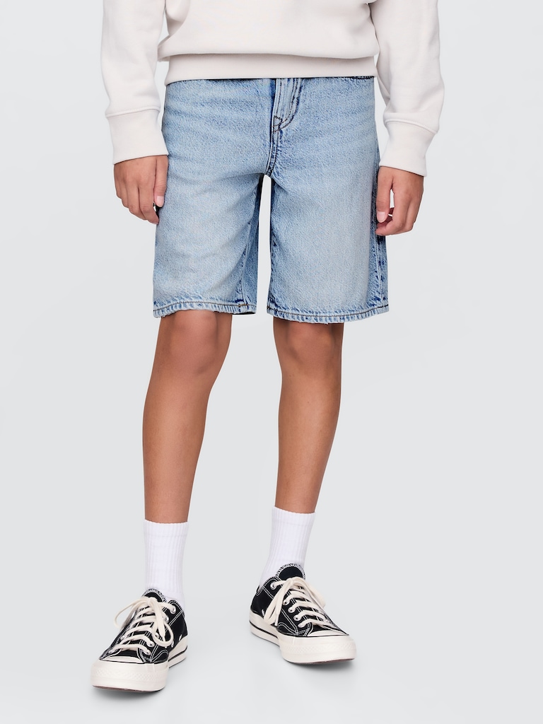 Kids UltraSoft '90s Loose Denim Shorts