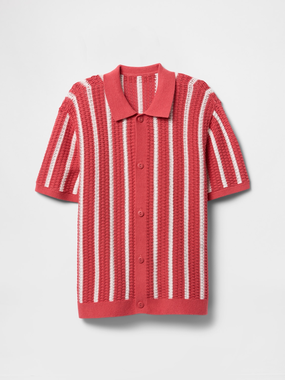 Kids Relaxed Crochet Shirt