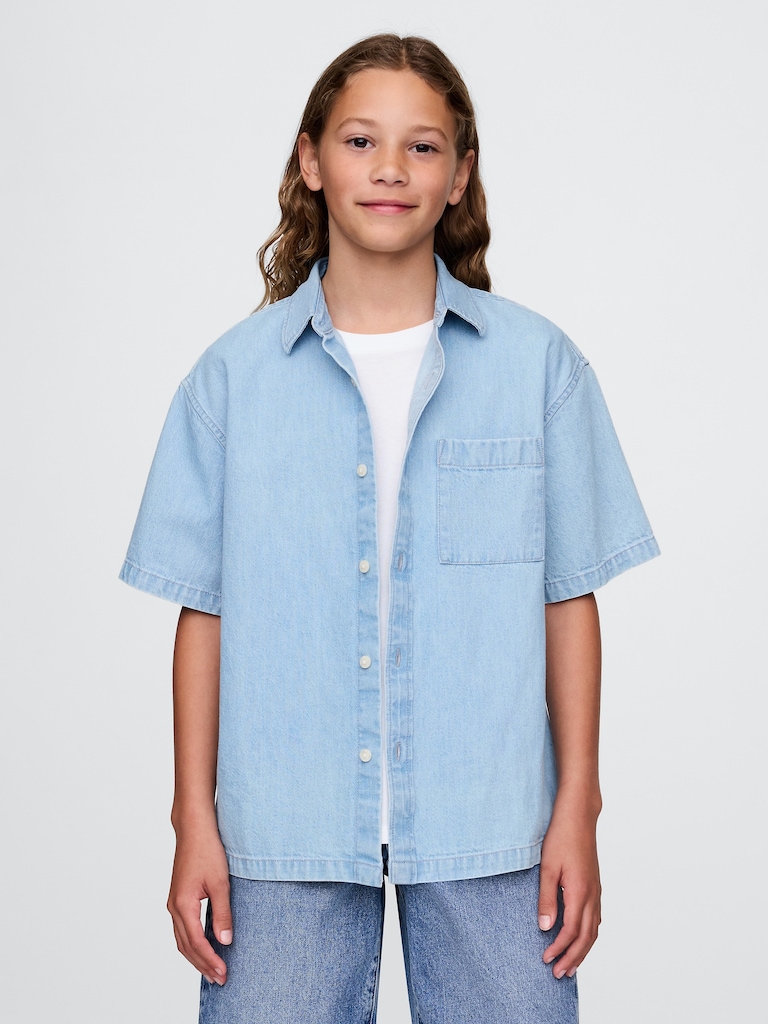 Kids Denim Shirt
