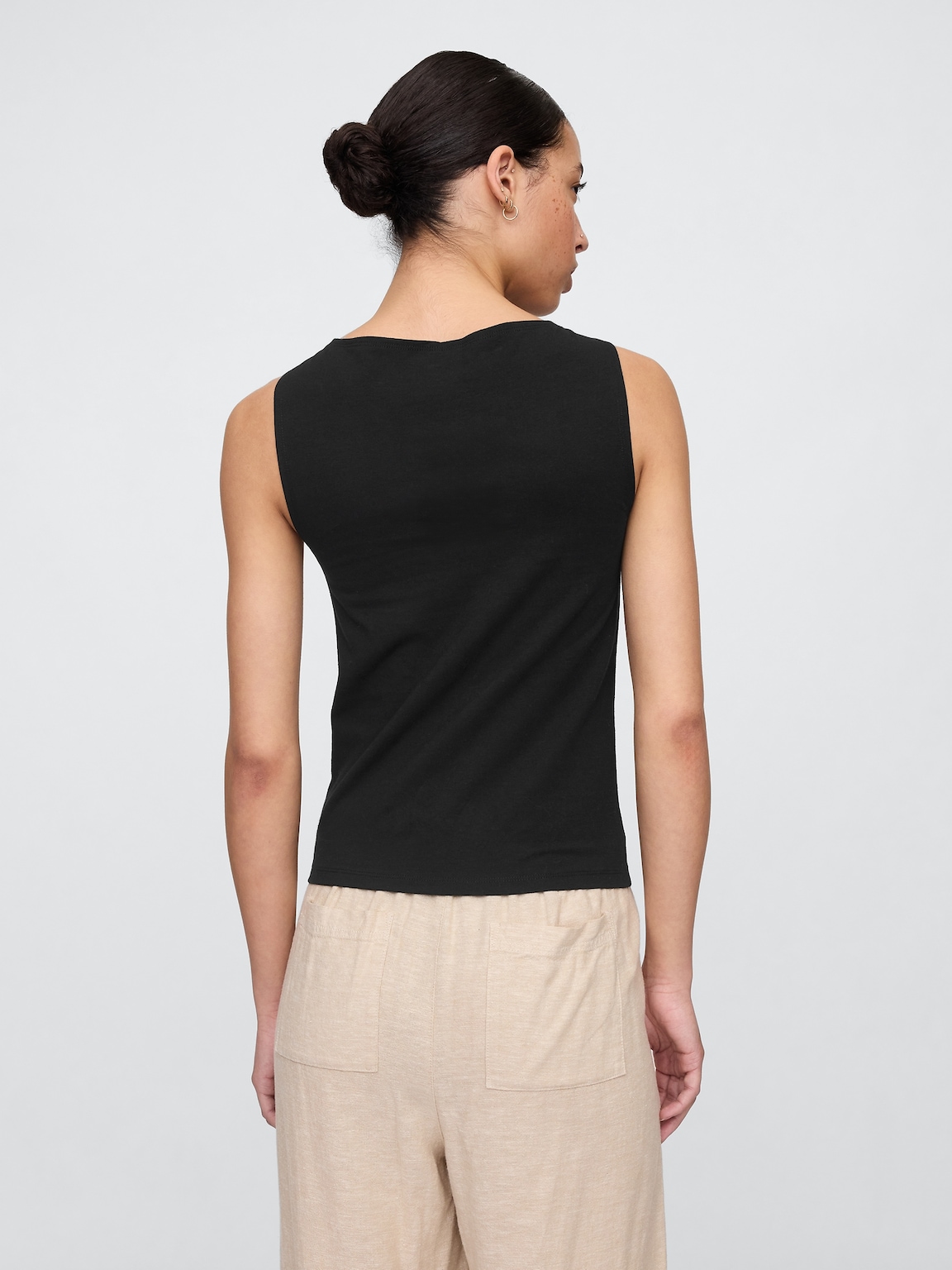 Boatneck Tank Top