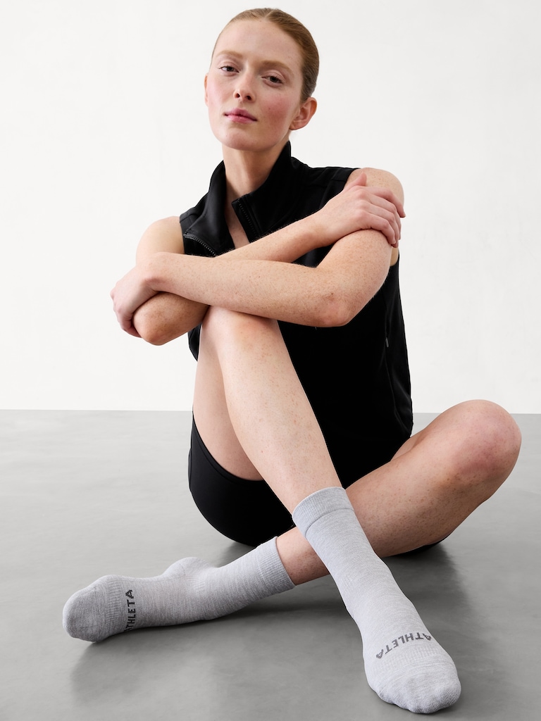 Athleta High Performance Crew Sock