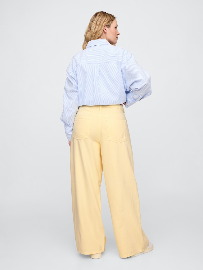 Mid Rise SuperSoft Baggy Utility Jeans