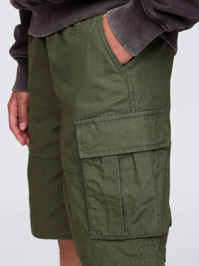 Kids 7.5" Ripstop Easy Cargo Shorts