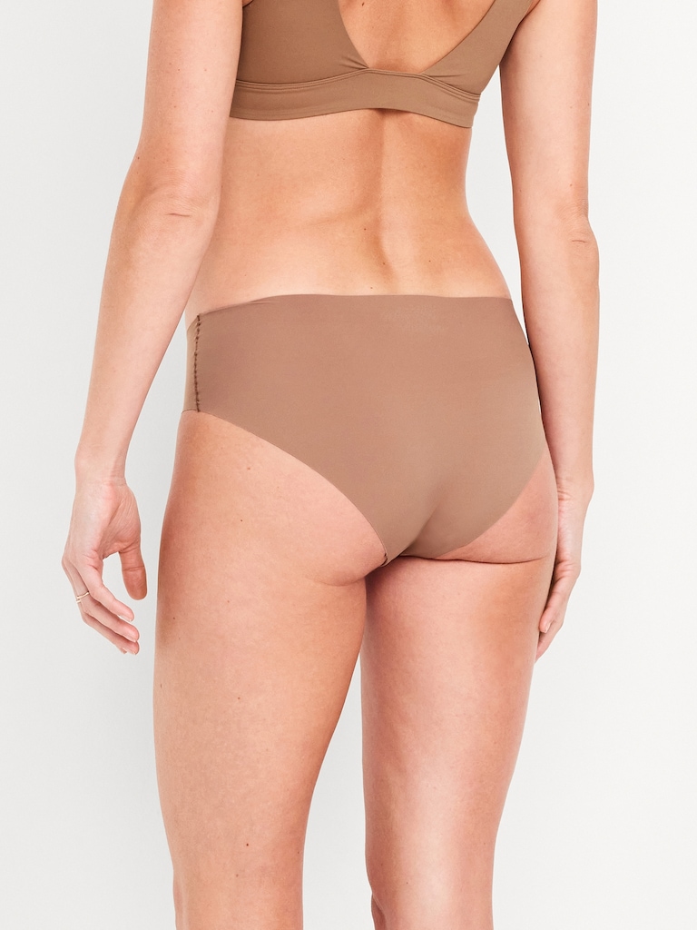 Low-Rise No-Show Hipster Underwear 6-Pack