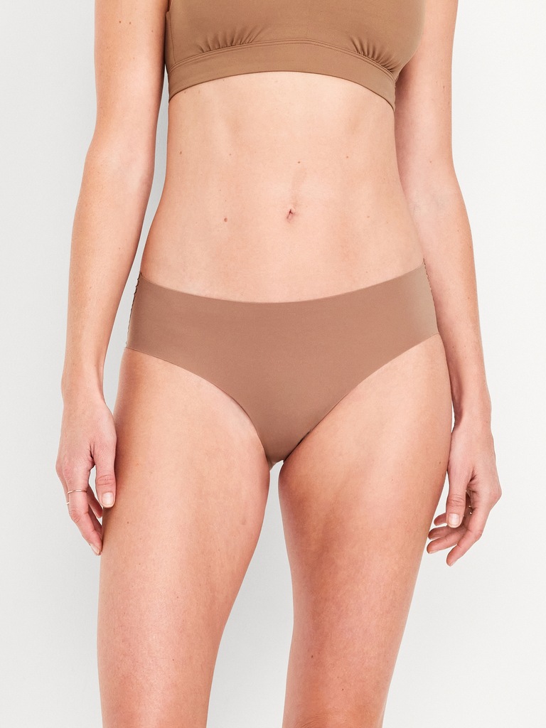 Low-Rise No-Show Hipster Underwear 6-Pack