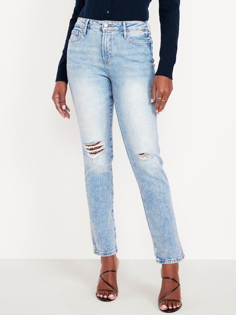 Curvy High-Waisted Vintage Slim Jeans