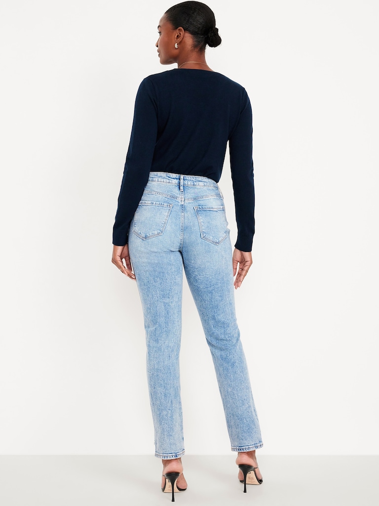 Curvy High-Waisted Vintage Slim Jeans