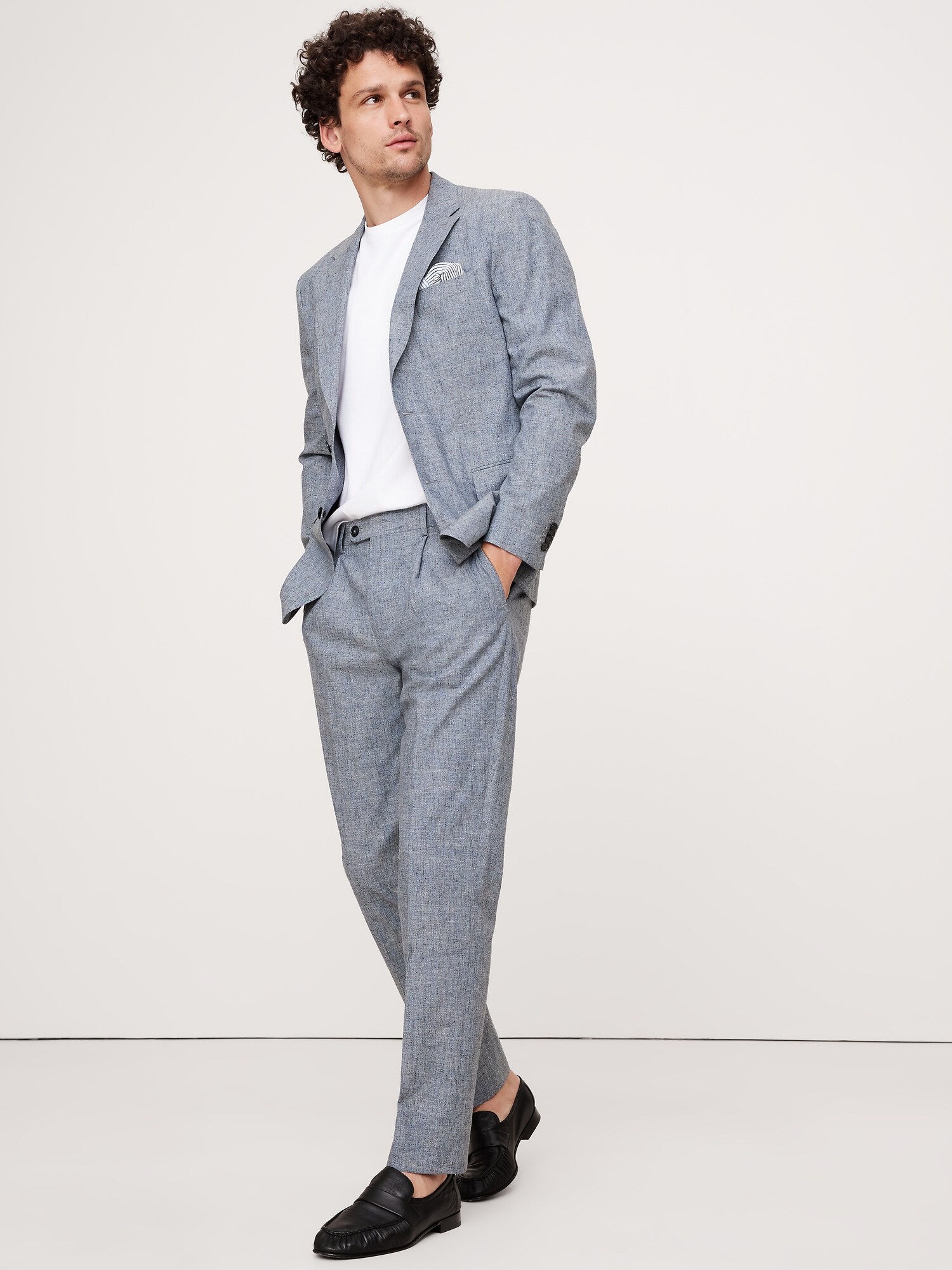 BANANA REPUBLIC / ジャケット/L/コットン/ORN Cotton-Linen Suit Jacket | Banana Republic
