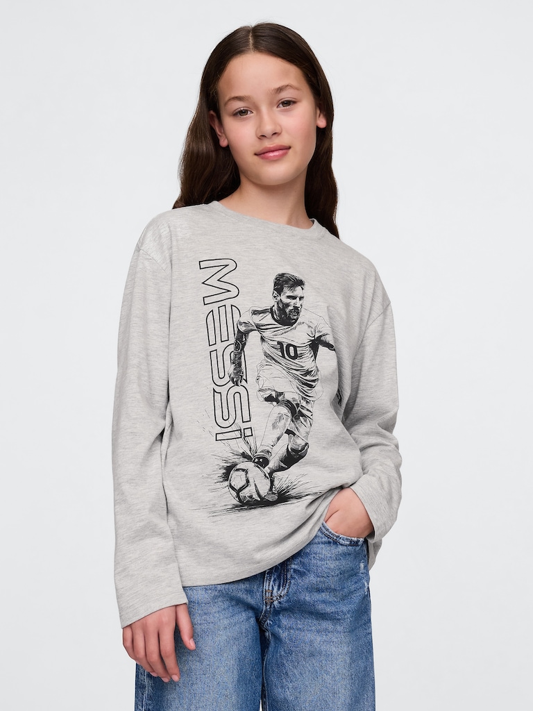 Kids Messi Graphic T-Shirt