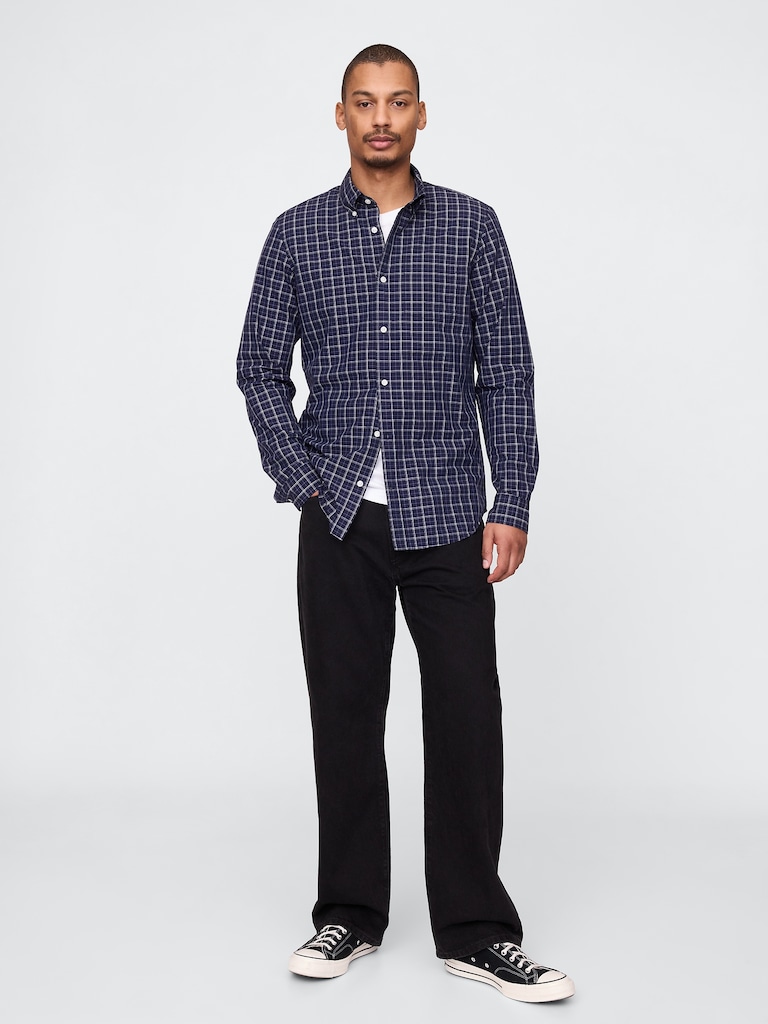 Organic Cotton Poplin Classic Shirt