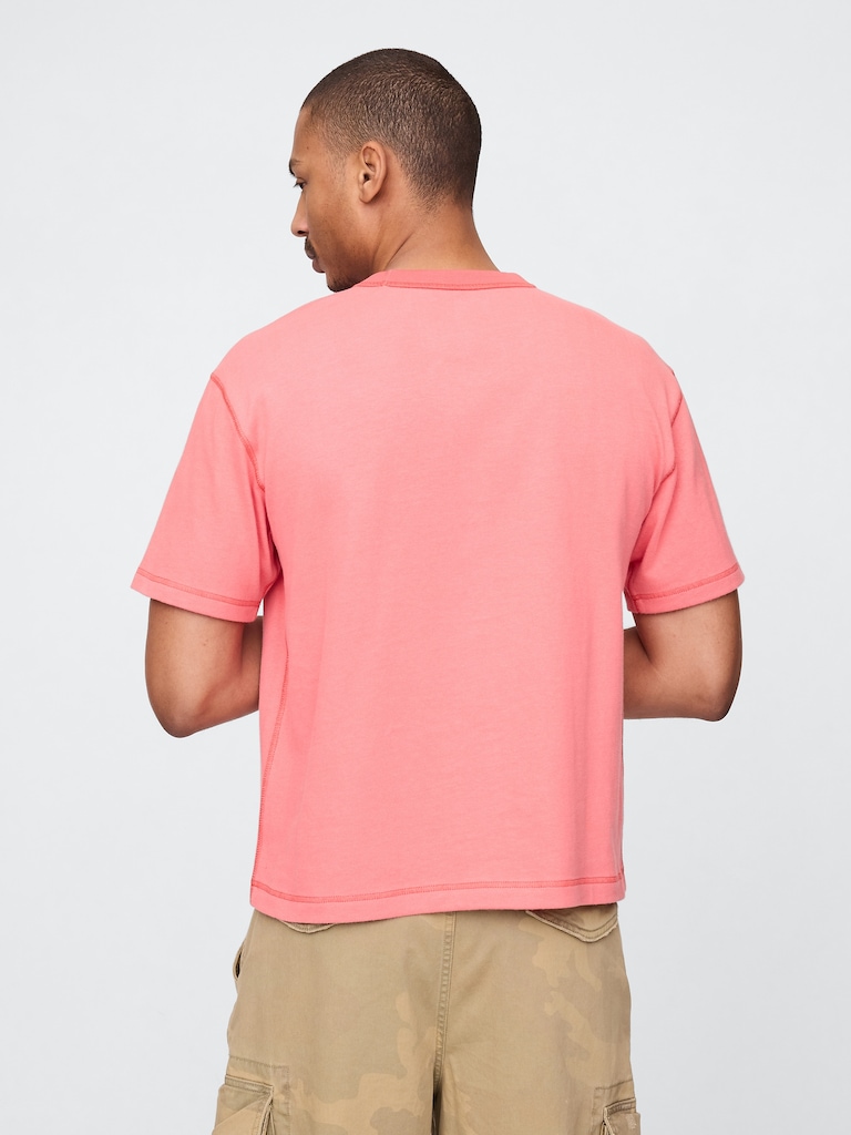 Adult Heavyweight Crop T-Shirt