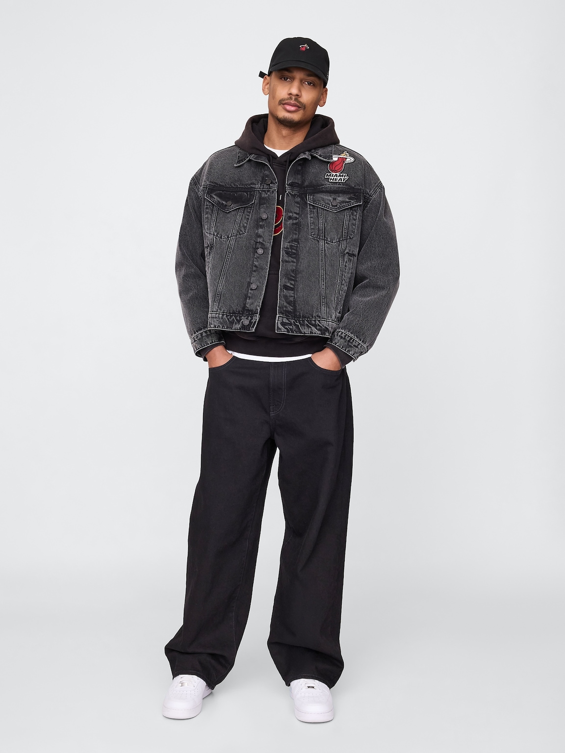 NBA Miami Heat Icon Denim Jacket