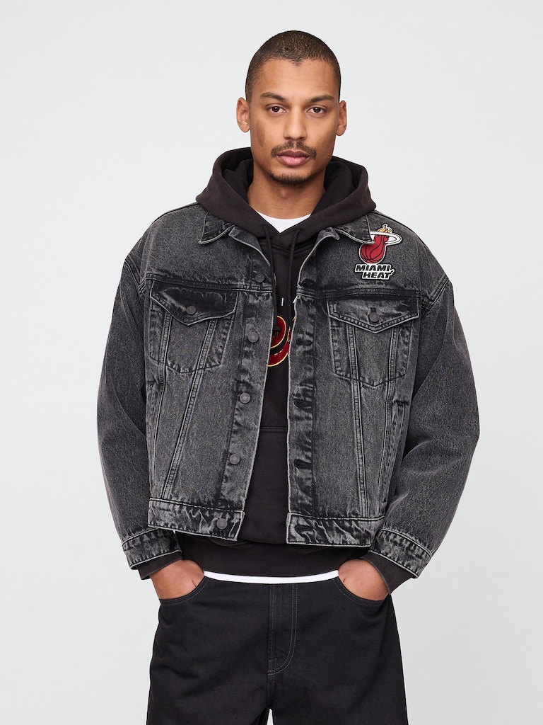 NBA Miami Heat Icon Denim Jacket