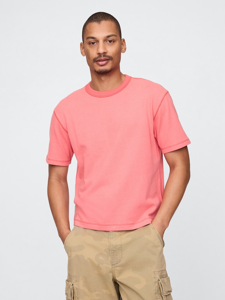 Adult Heavyweight Crop T-Shirt