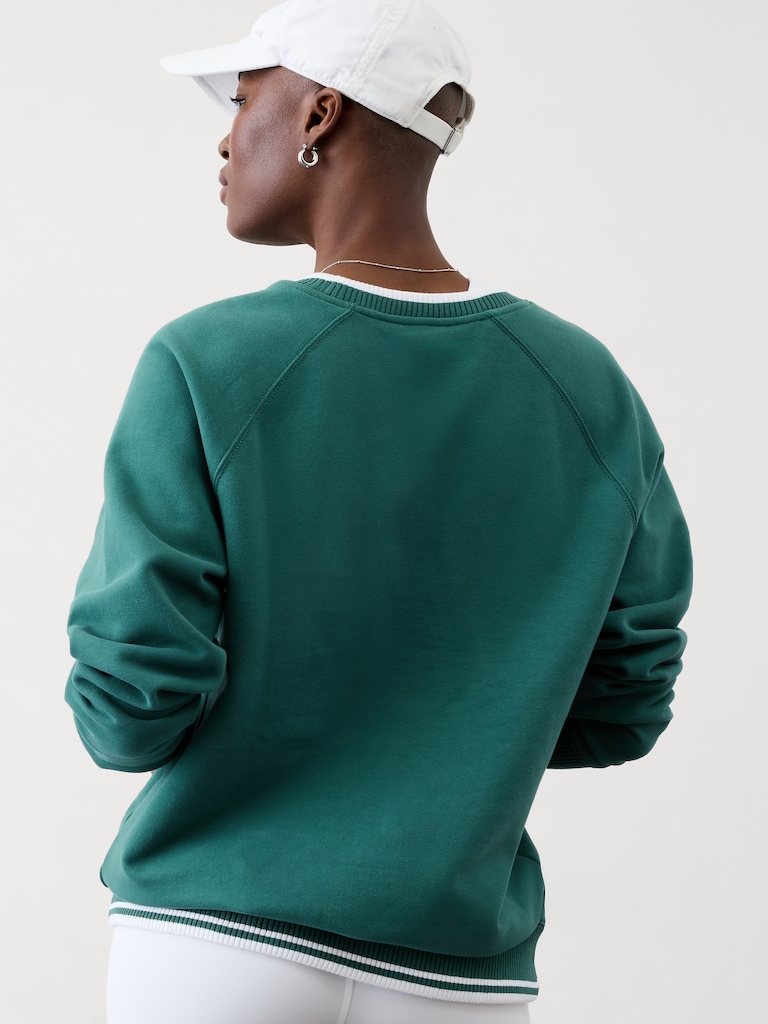 Forever Fleece V-Neck Sweatshirt