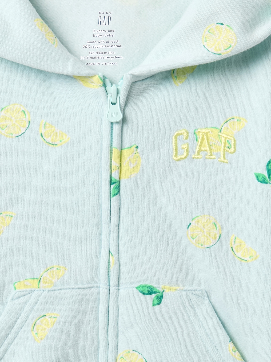 Baby & Toddler VintageSoft Logo Zip Hoodie