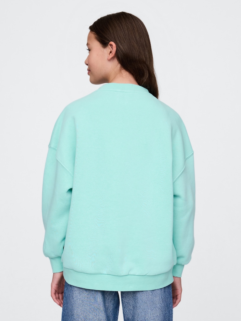Kids Graphic Tunic Sweatshirt