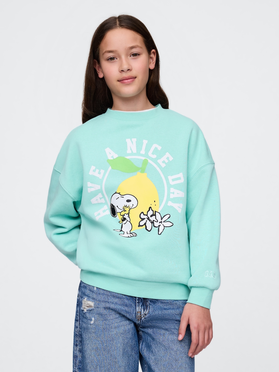 Kids Graphic Tunic Sweatshirt
