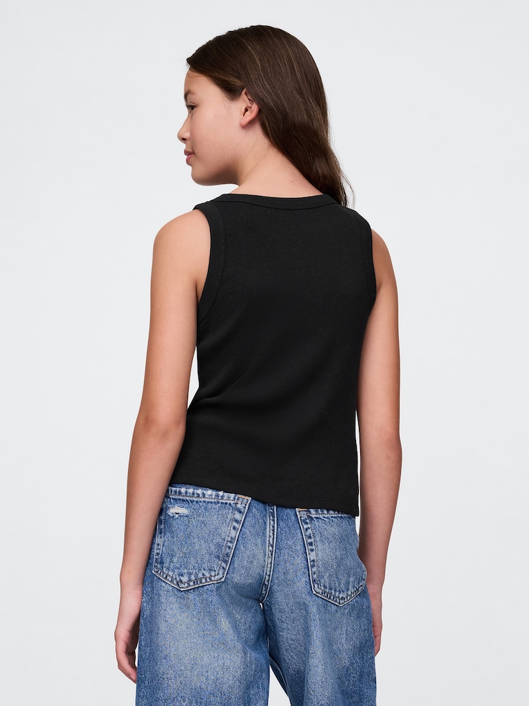 Kids Rib Tank Top
