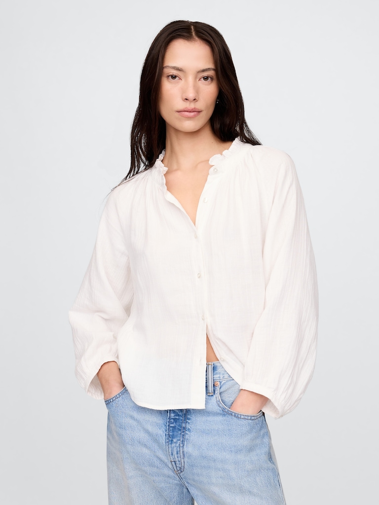 Cotton Gauze Shirt