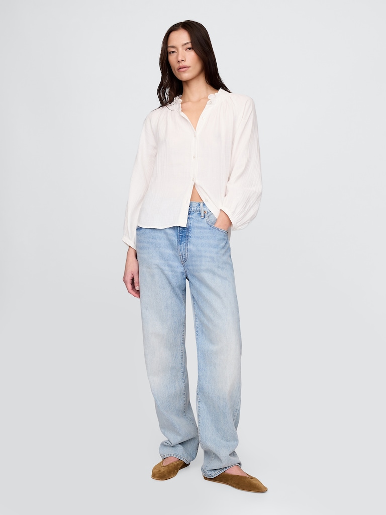 Cotton Gauze Shirt