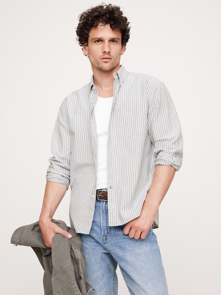 Relaxed-Fit Oxford Shirt