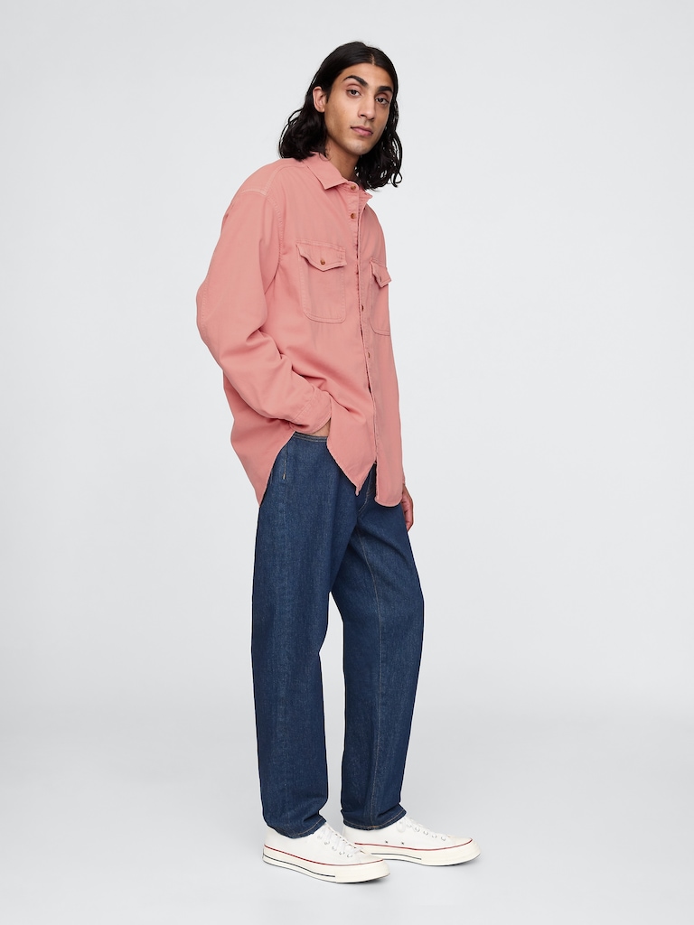 UltraSoft Denim Big Shirt
