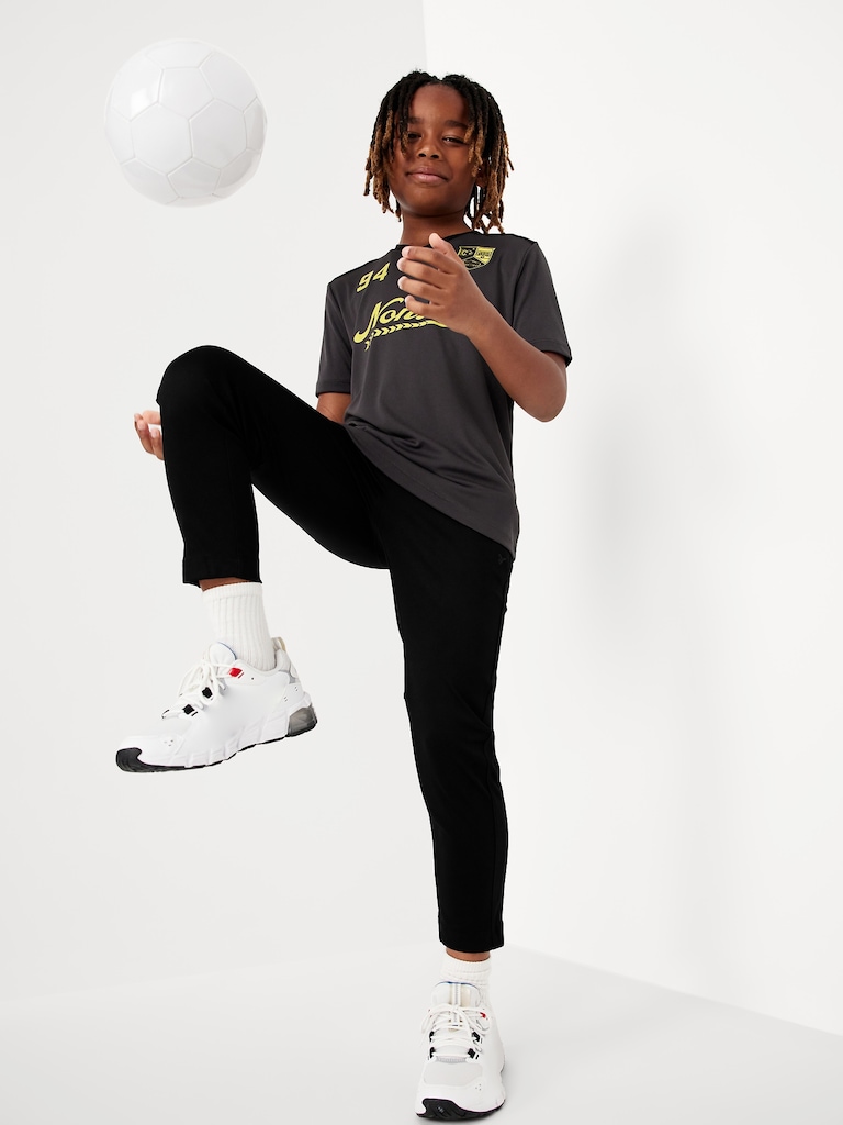 Tapered Soccer Pants for Boys