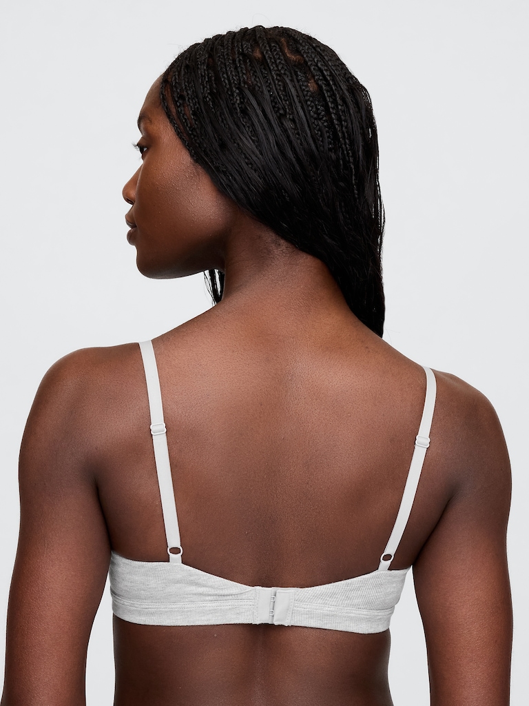 Modal Rib Triangle Bralette