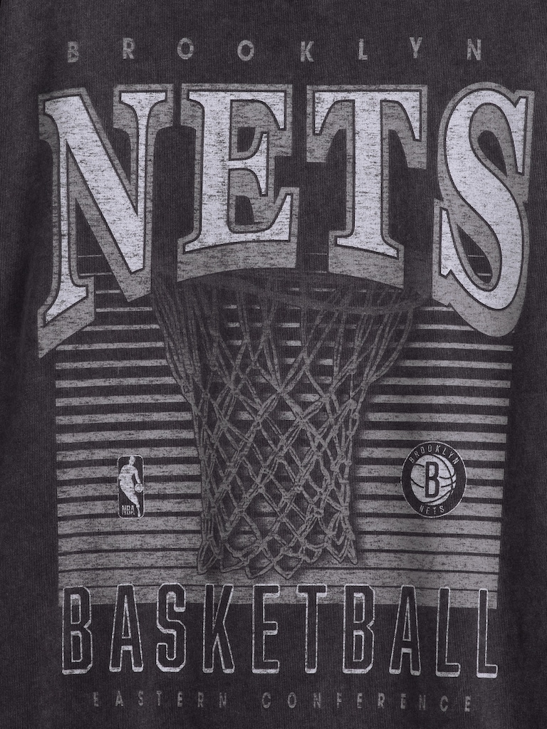 NBA New York Nets Graphic T-Shirt