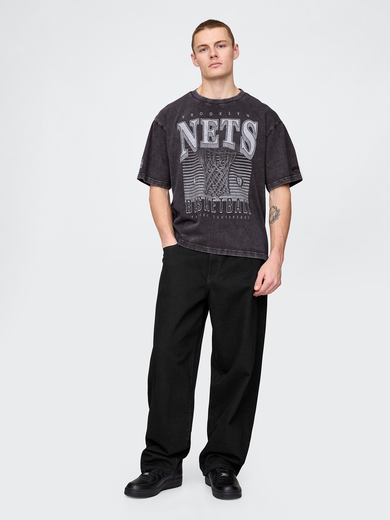 NBA New York Nets Graphic T-Shirt