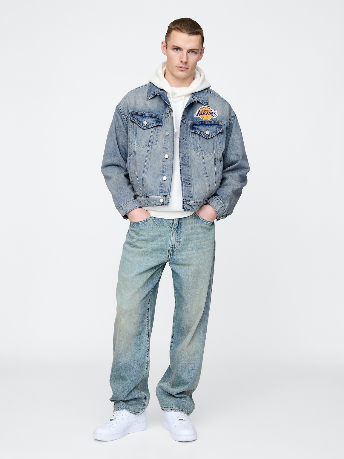 NBA Los Angeles Lakers Icon Denim Jacket