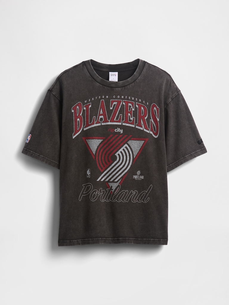 NBA Portland Blazers Graphic T-Shirt