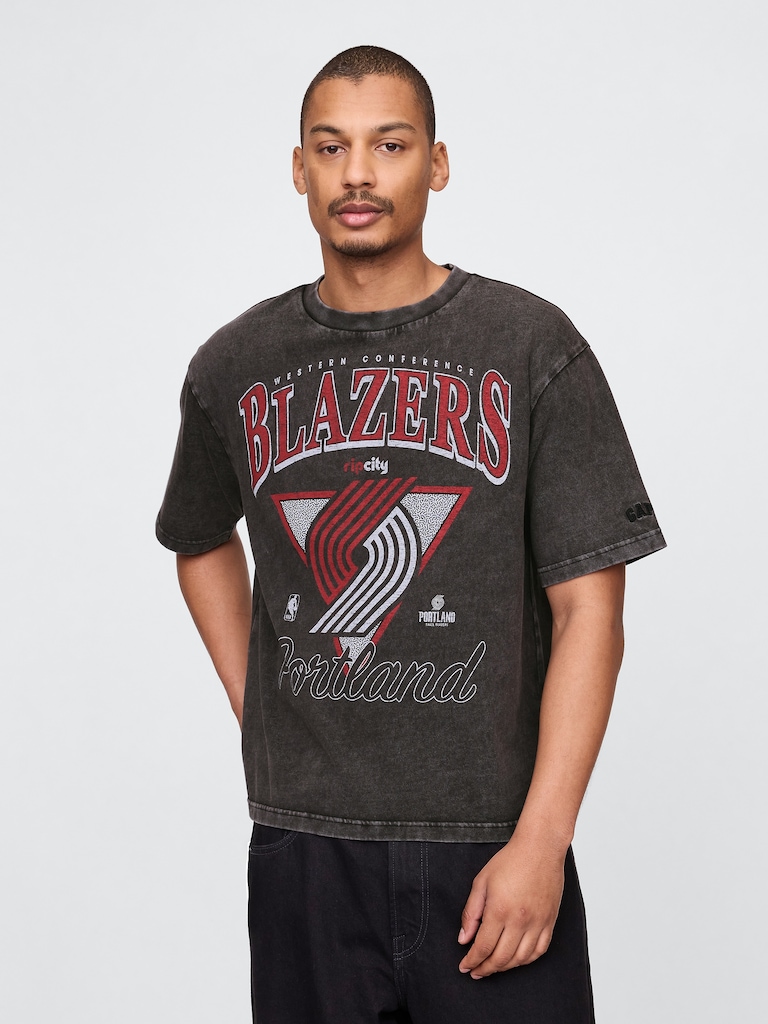 NBA Portland Blazers Graphic T-Shirt