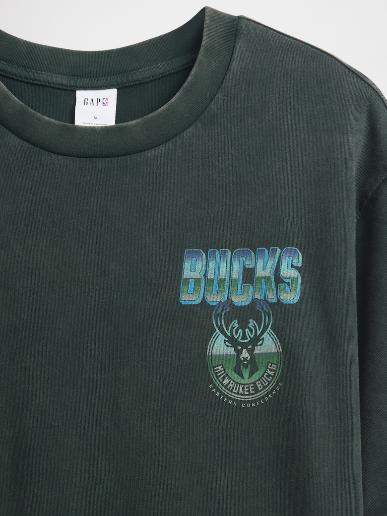 NBA Milwaukee Bucks Graphic T-Shirt