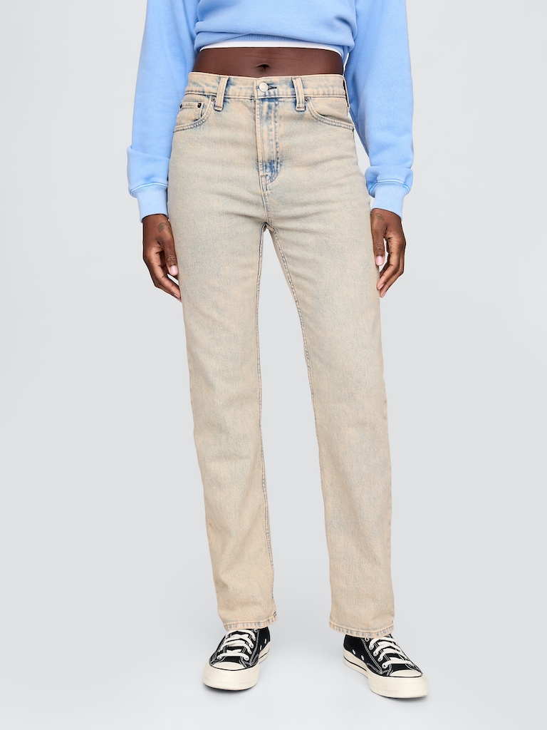 High Rise ’90s Slim Straight Jeans