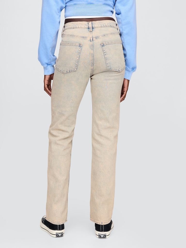 High Rise ’90s Slim Straight Jeans