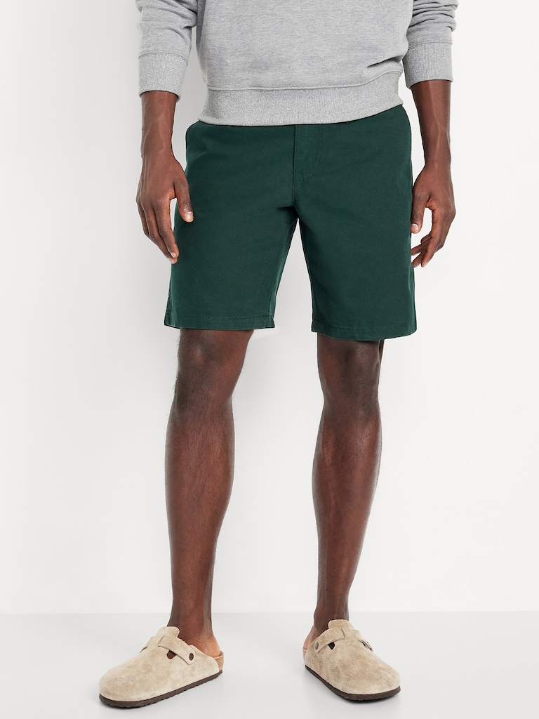 Loose Twill Carpenter Shorts -- 9-inch inseam