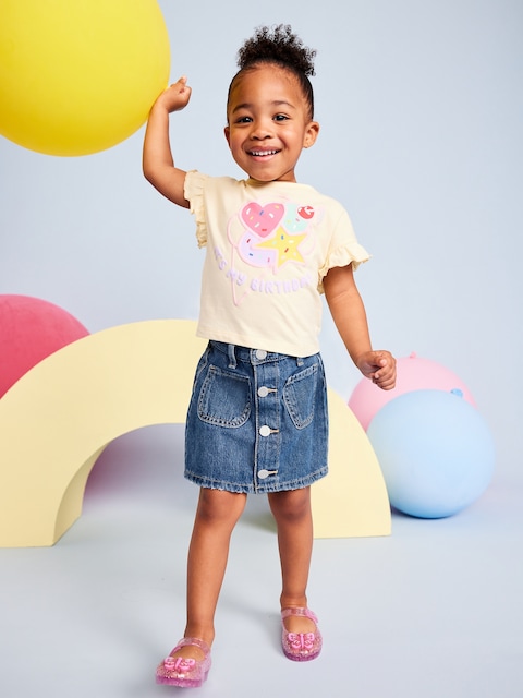 Toddler Girls The (Bestest!) Birthday Shop Dresse | Old Navy
