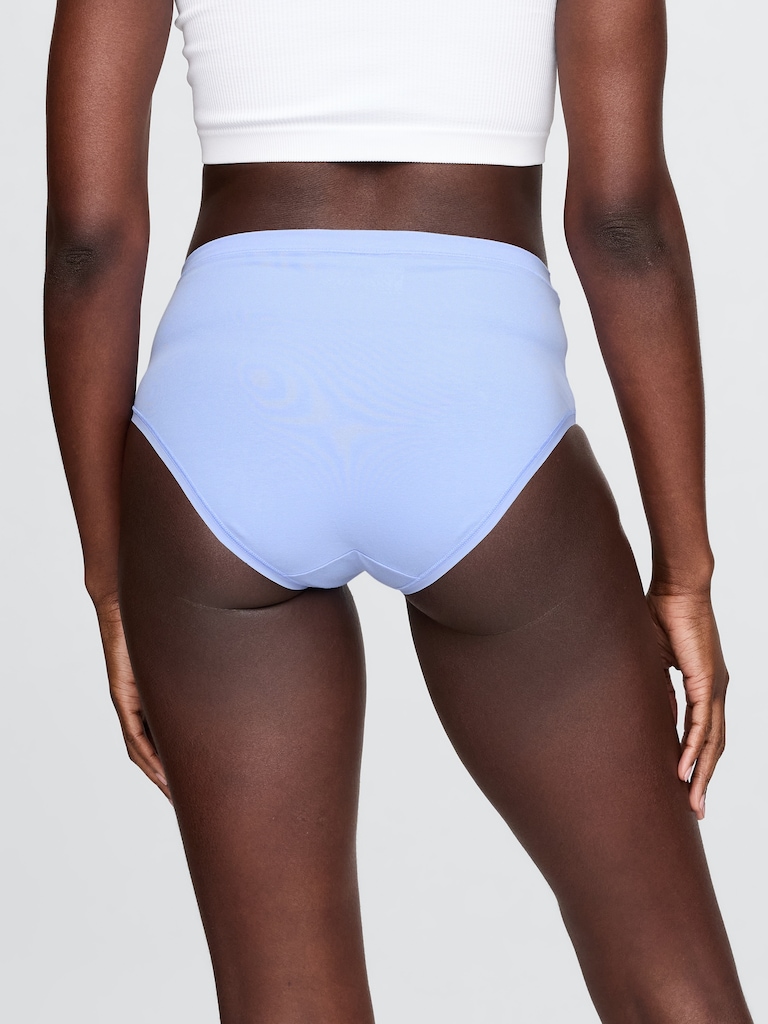 Organic Stretch Cotton High Rise Bikini